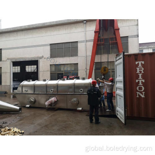 Vibrating Fluid Bed Dryer WDG vibrating fluid bed dryer for chemical industry Supplier